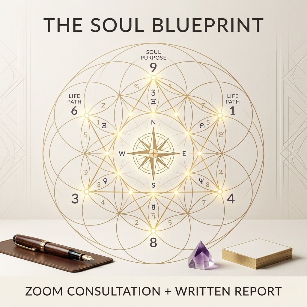 Soul Purpose Reading | Chaldean Numerology | Zoom + Written Report