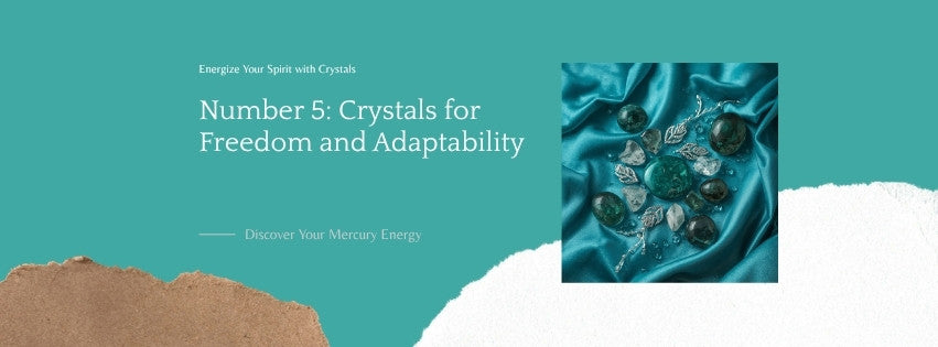 Best crystals for numerology number 5 — aquamarine, emerald and fluorite for freedom and communication