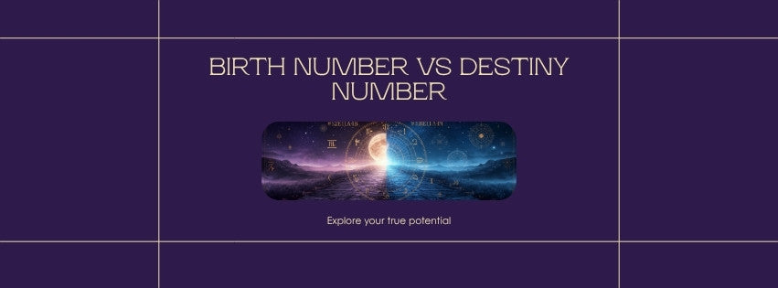 Birth Number vs Destiny Number in numerology explained — key differences and crystal recommendations