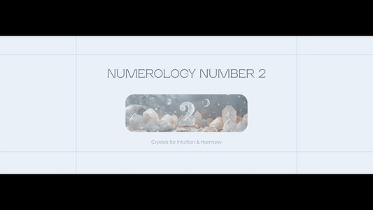 Best crystals for numerology number 2 — moonstone, rose quartz and selenite for intuition and harmony