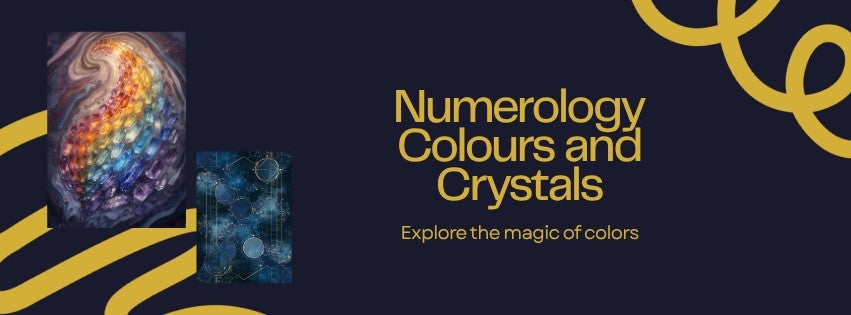 Numerology colours and crystal correspondences — complete colour guide for each numerology number 1-9