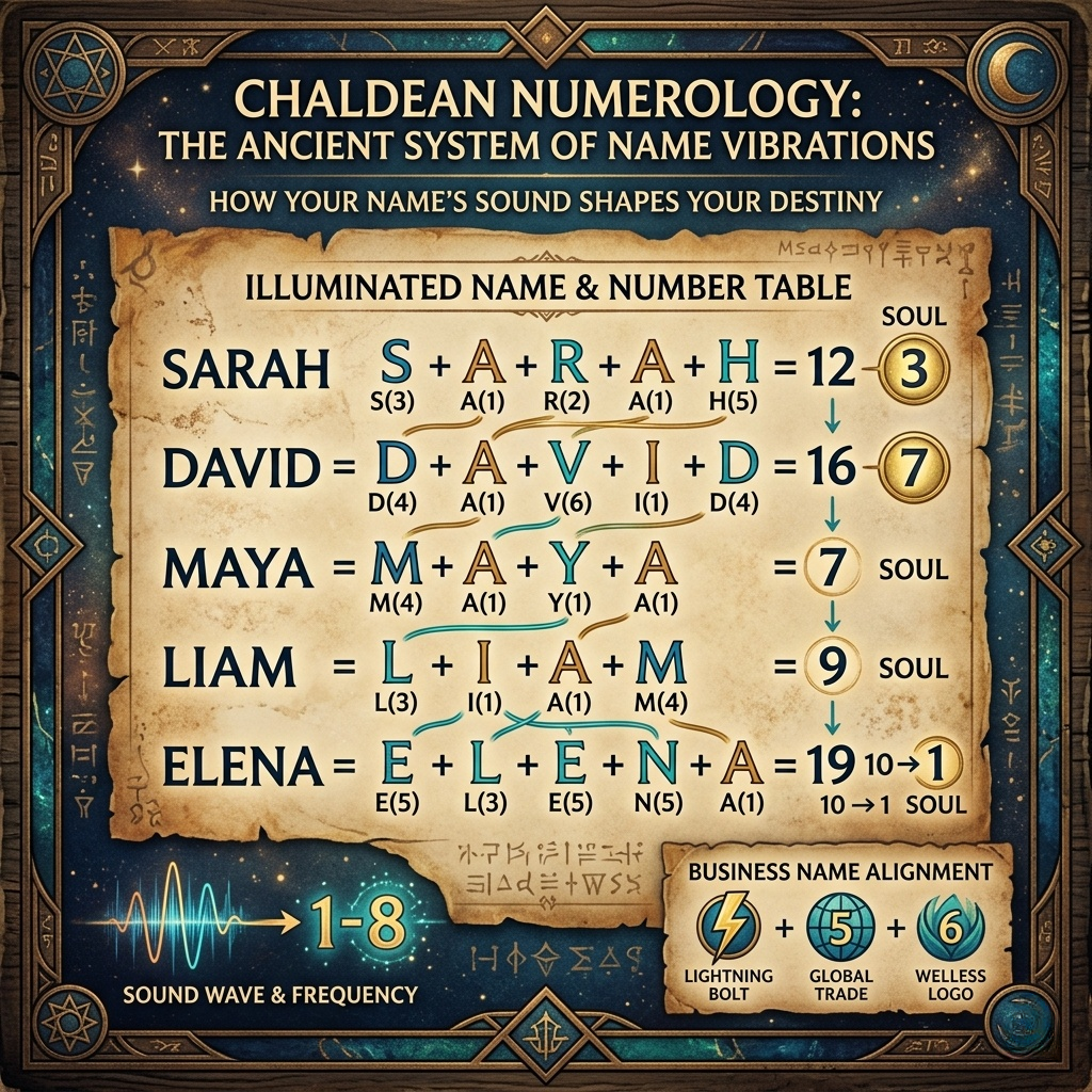 Chaldean Numerology Explained: The Ancient System That Could Change How You See Your Name