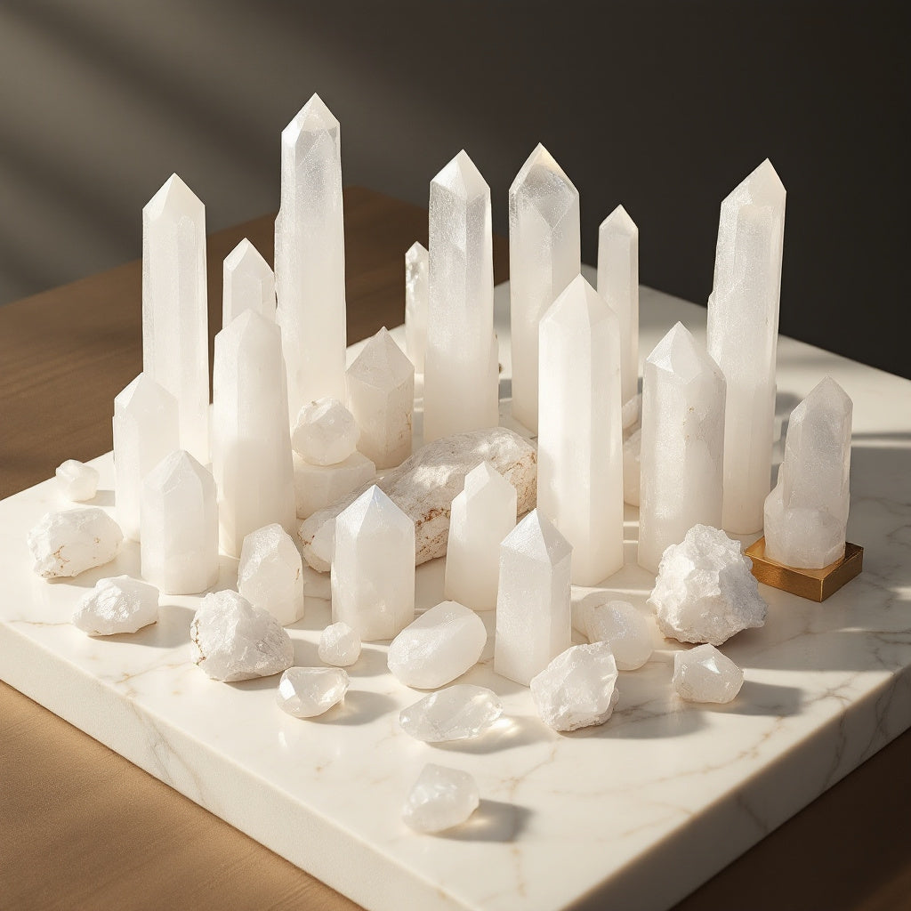 Selenite Crystal Collection