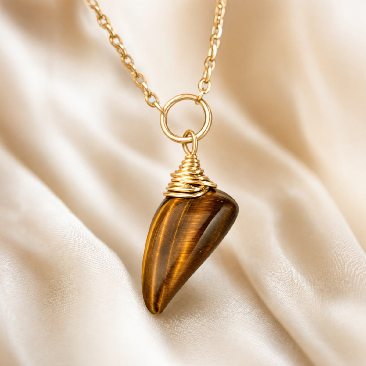 Wire-Wrapped Crystal Pendants