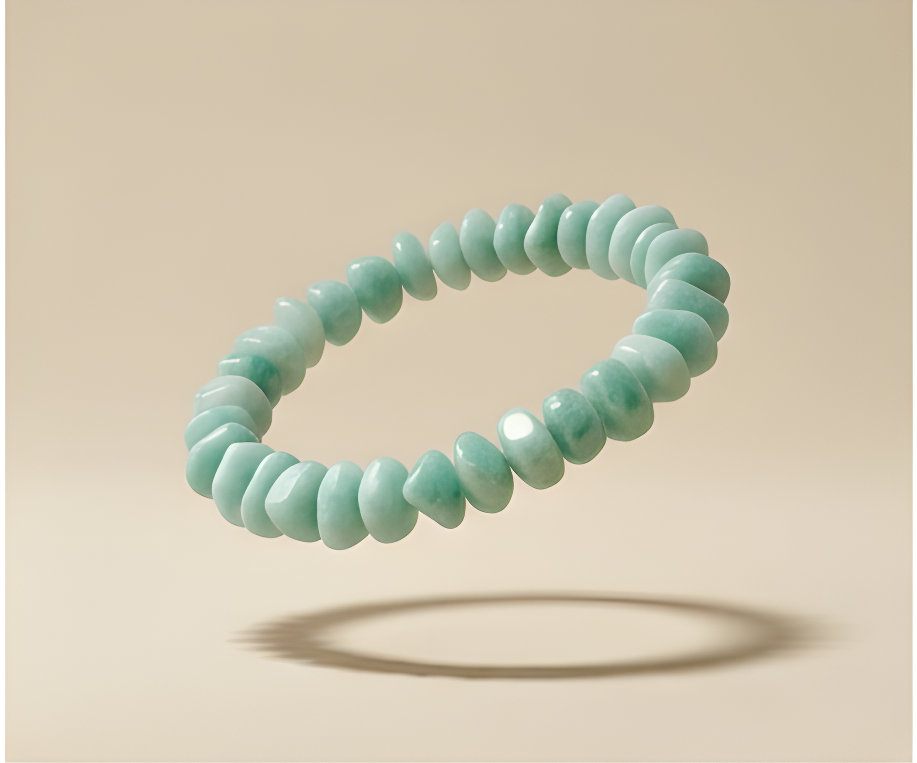 Amazonite Crystal Chip Bracelet | Calm Communication & Inner Harmony