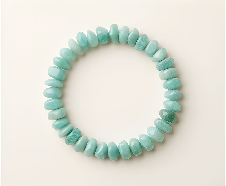 Amazonite Crystal Chip Bracelet | Calm Communication & Inner Harmony