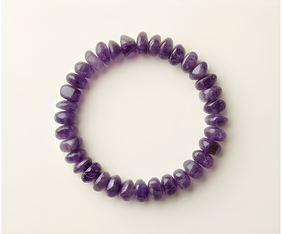 Amethyst Crystal Chip Bracelet | Calm, Clarity & Spiritual Awareness