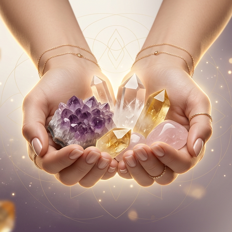 Authentic crystals at Manushaa Gems — ethically sourced healing gemstones and spiritual jewellery UK