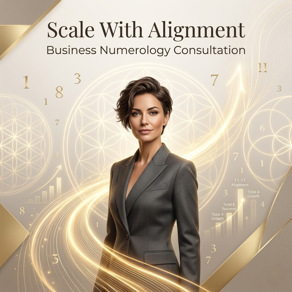 Entrepreneur Success Alignment | Business Numerology Consultation | 90 Min Zoom + Report