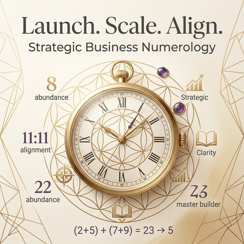 Entrepreneur Success Alignment | Business Numerology Consultation | 90 Min Zoom + Report