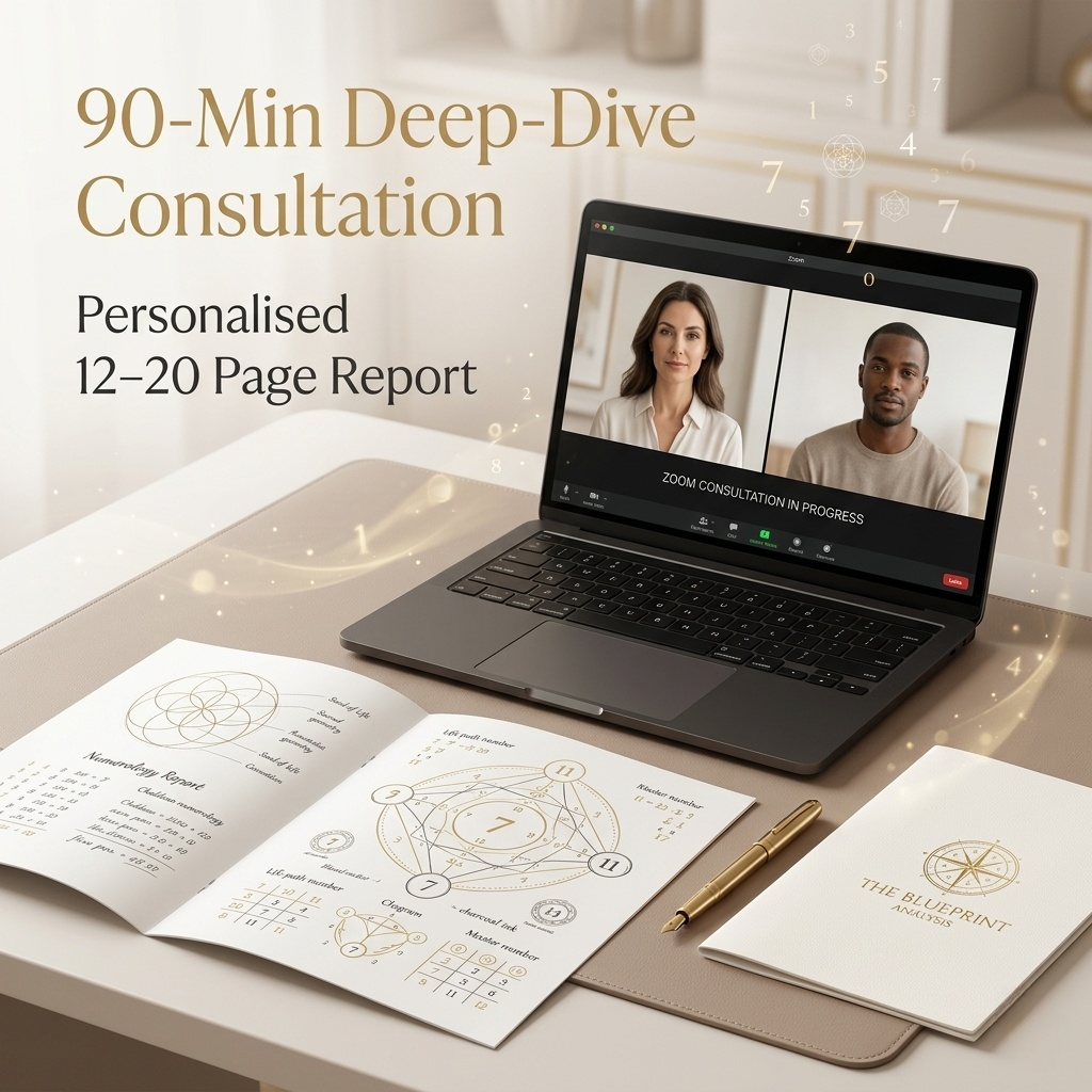 Full Chaldean Numerology Reading | Deep-Dive Consultation | 90 Min Zoom + Comprehensive Report