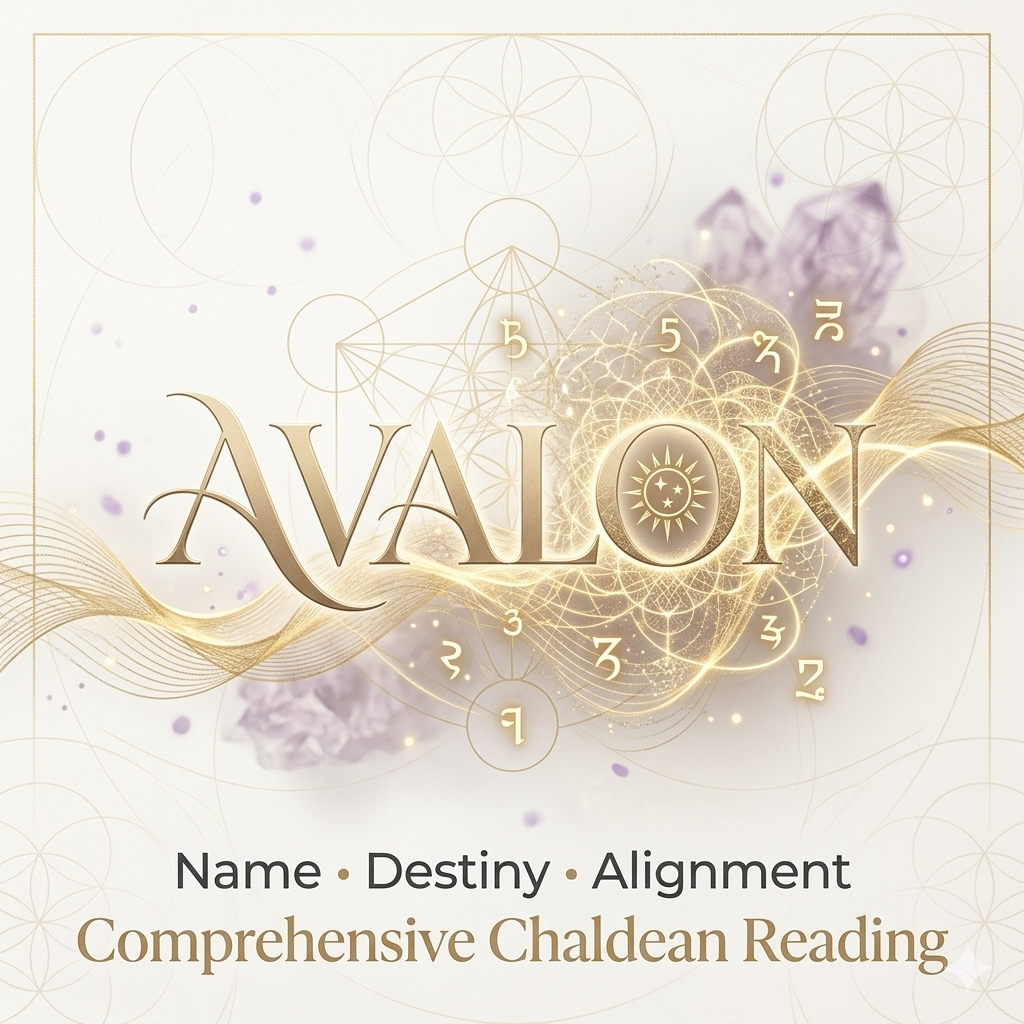 Full Chaldean Numerology Reading | Deep-Dive Consultation | 90 Min Zoom + Comprehensive Report