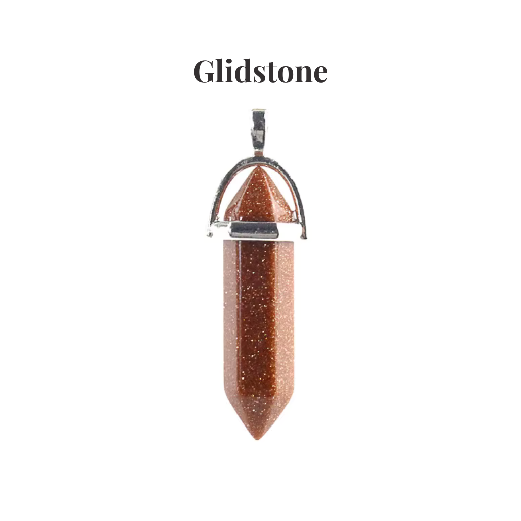 Natural Crystal Point Pendant | Healing Gemstone Tower Necklace | Choose Your Stone | Spiritual Jewellery UK