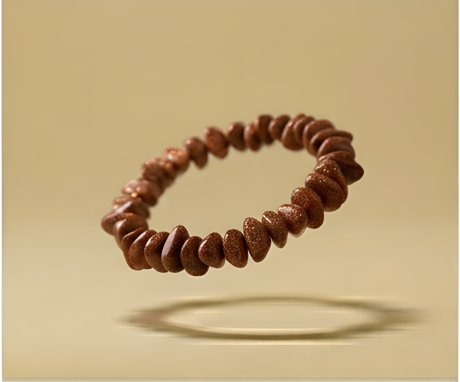 Goldstone Crystal Chip Bracelet | Ambition, Drive & Sparkling Confidence