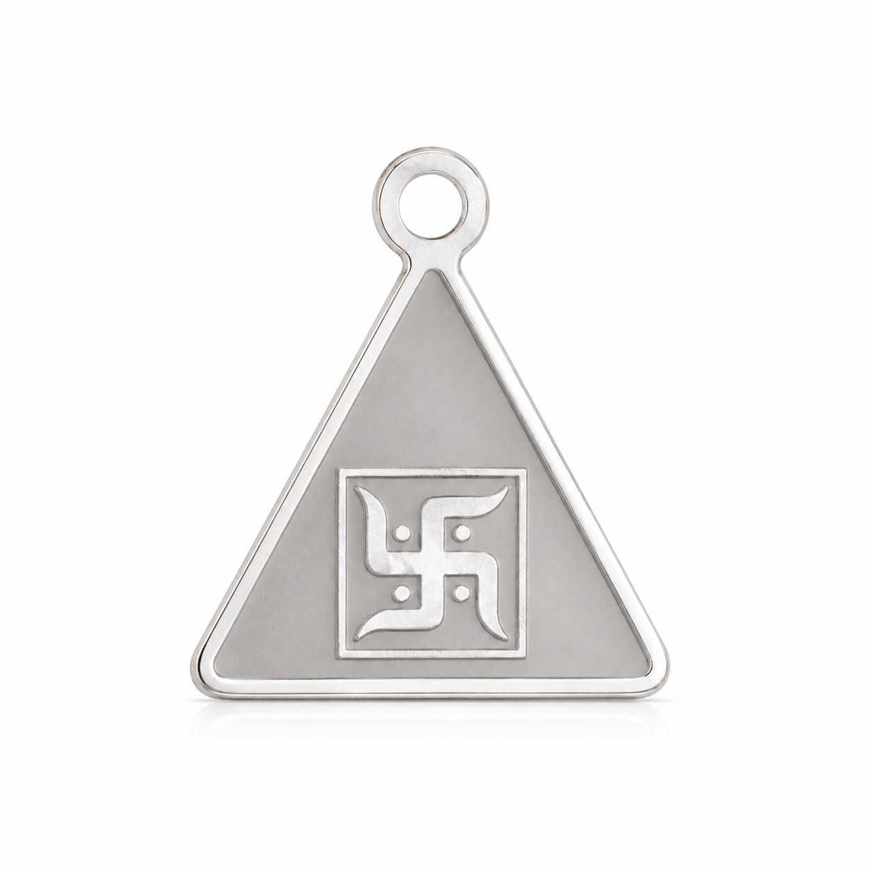 Guru Yantra Pendant | Jupiter Brihaspati Silver Necklace | Vedic Spiritual Jewellery UK