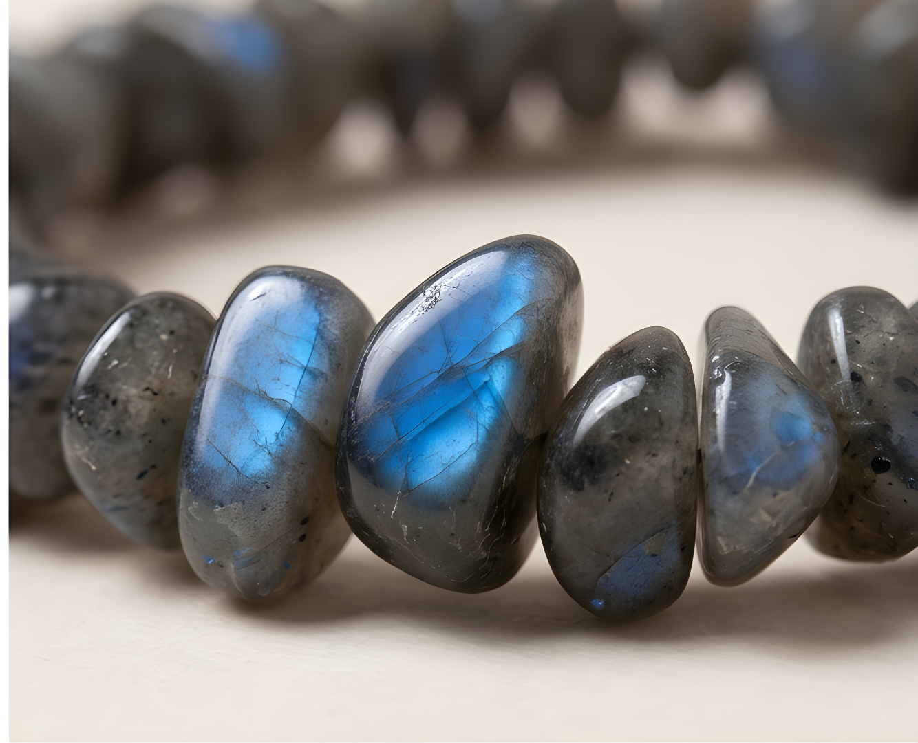 Labradorite Crystal Chip Bracelet | Intuition, Magic & Transformation