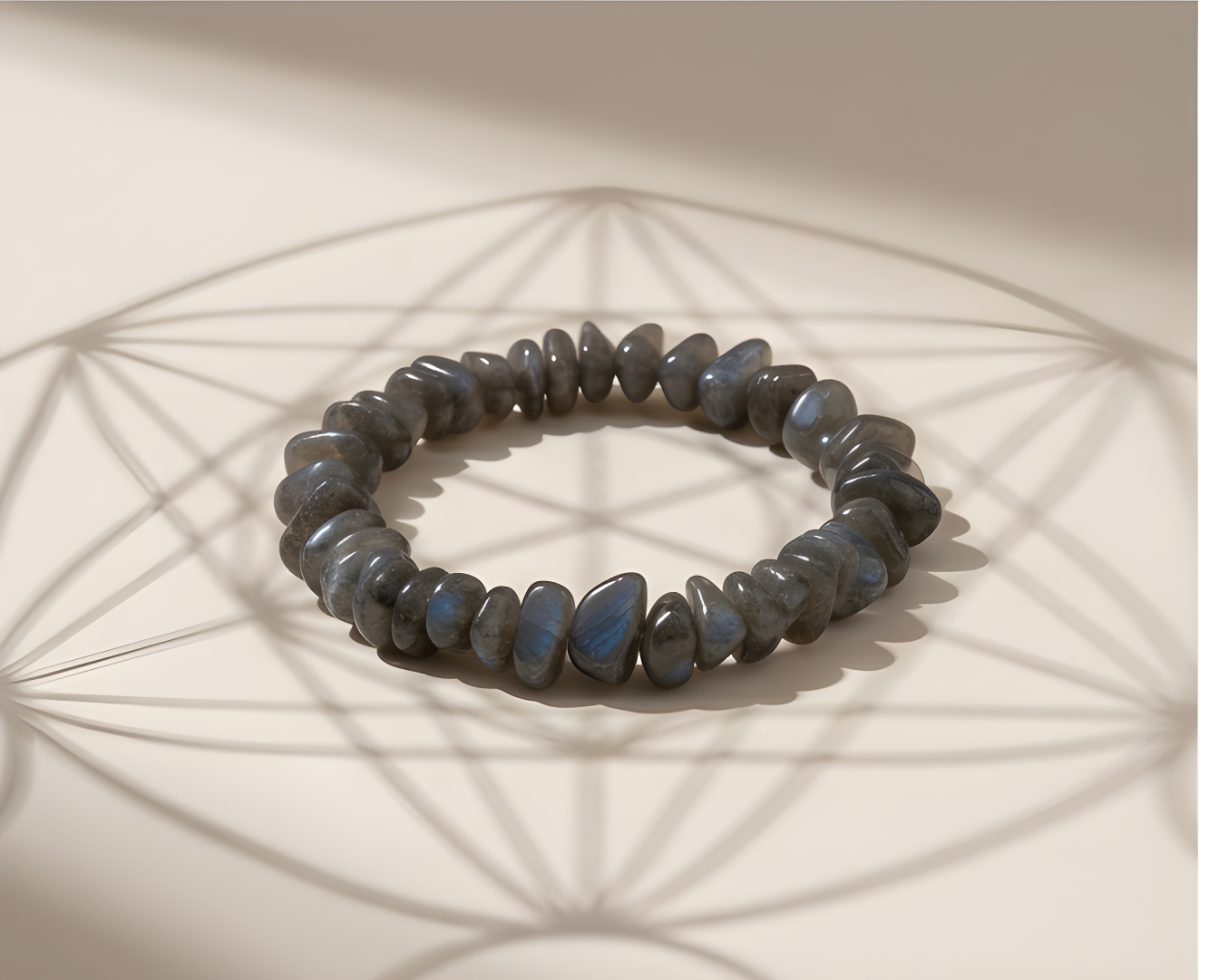 Labradorite Crystal Chip Bracelet | Intuition, Magic & Transformation