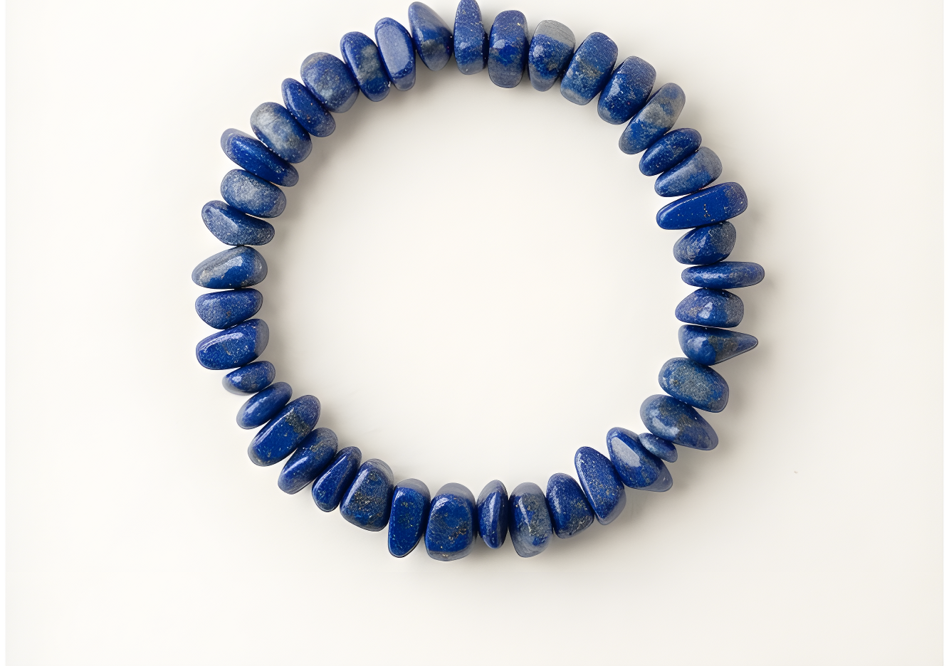 Lapis Lazuli Crystal Chip Bracelet | Wisdom, Truth & Inner Clarity