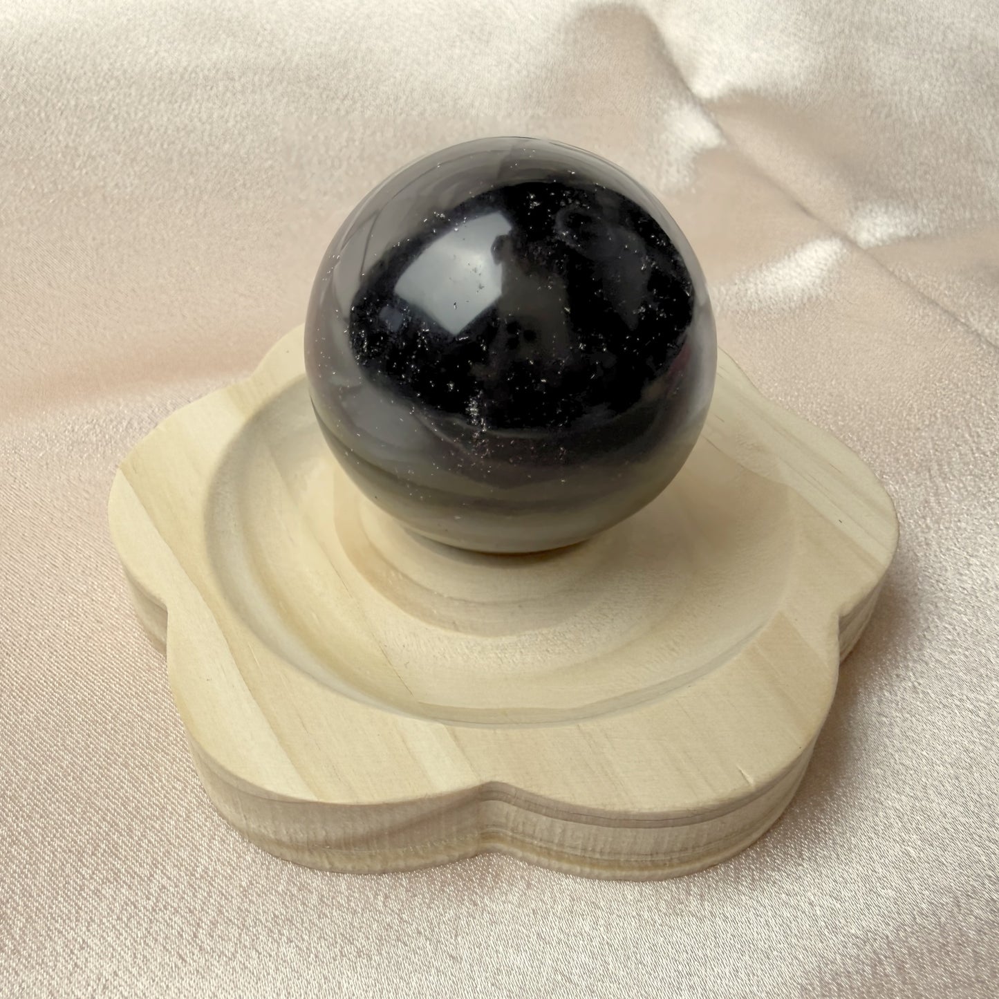 Black Obsidian Sphere