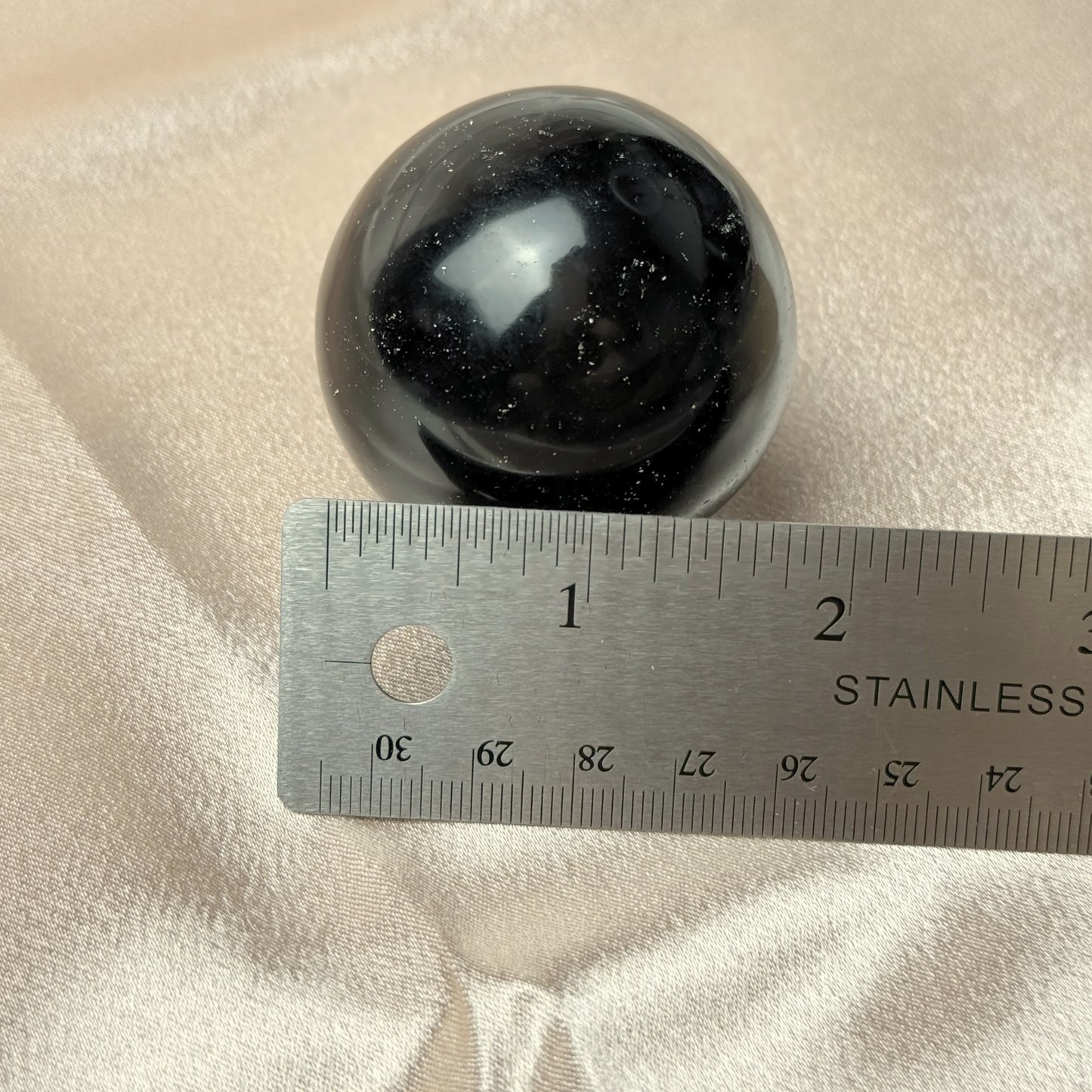 Black Obsidian Sphere