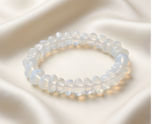Opalite Crystal Chip Bracelet | Clarity, Transitions & Gentle Inner Light