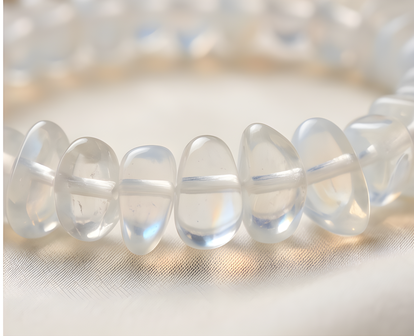 Opalite Crystal Chip Bracelet | Clarity, Transitions & Gentle Inner Light