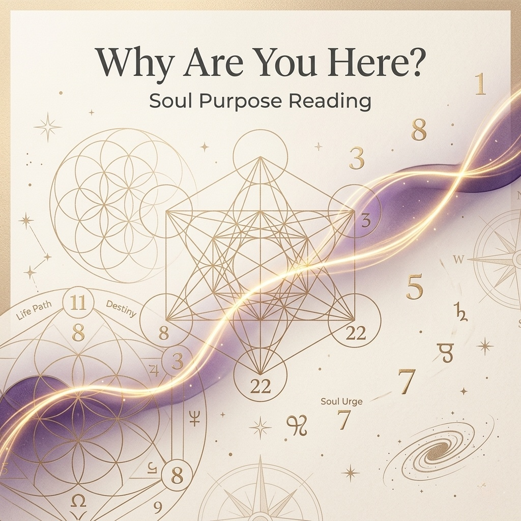 Soul Purpose Reading | Chaldean Numerology | Zoom + Written Report