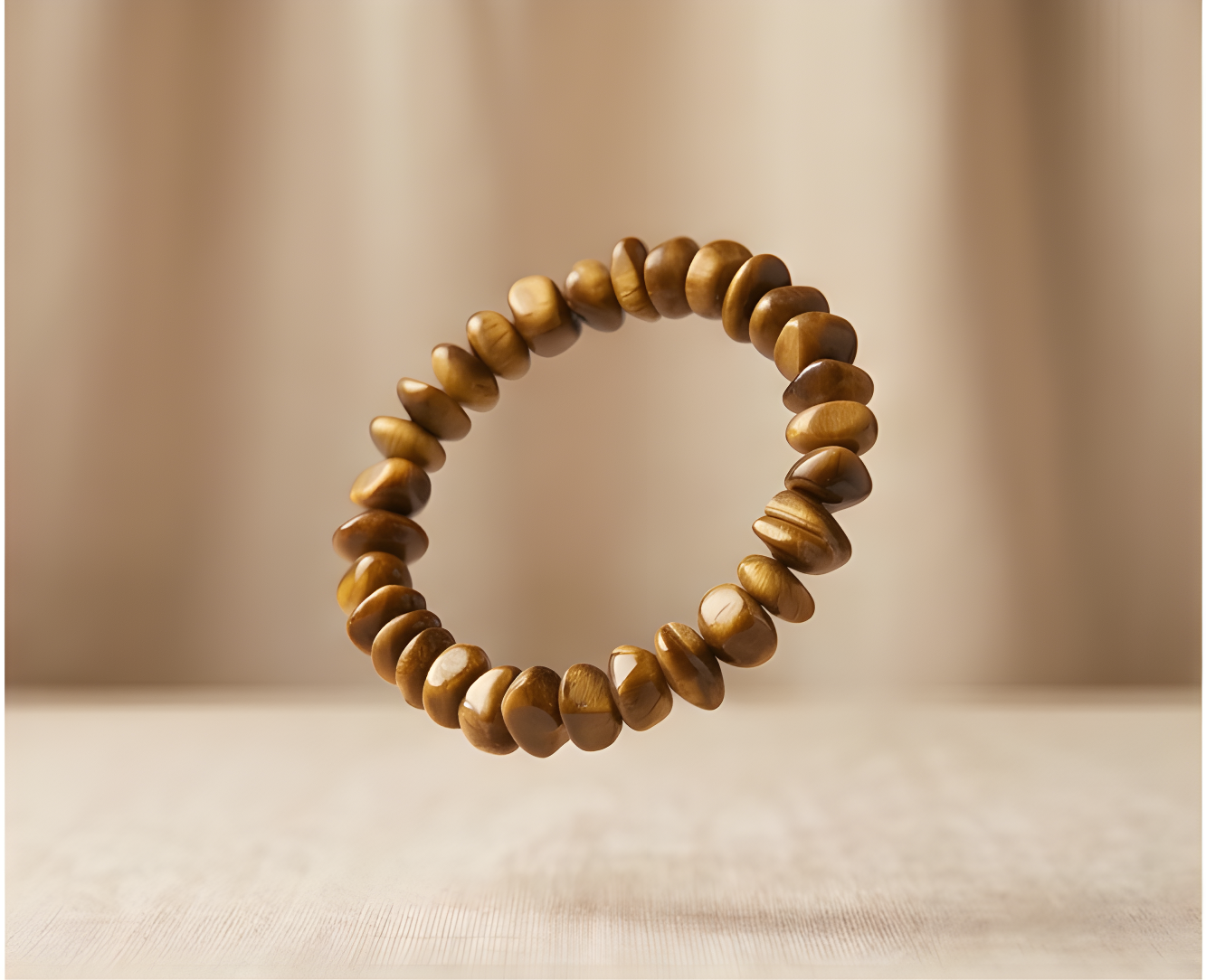 Tiger Eye Crystal Chip Bracelet | Courage, Confidence & Personal Power