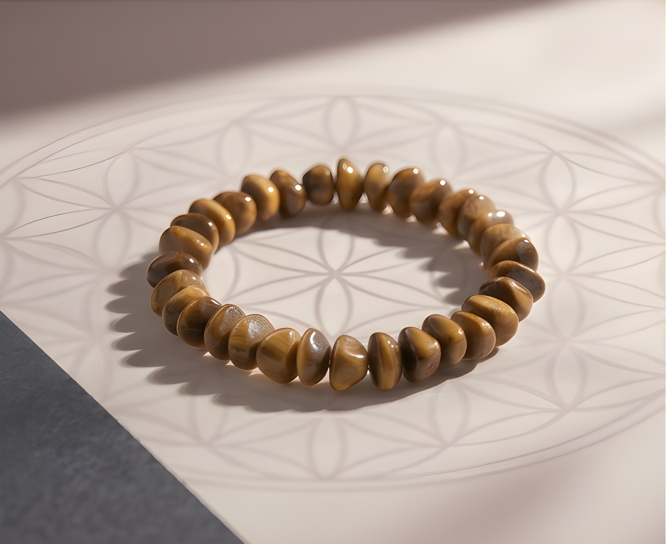 Tiger Eye Crystal Chip Bracelet | Courage, Confidence & Personal Power