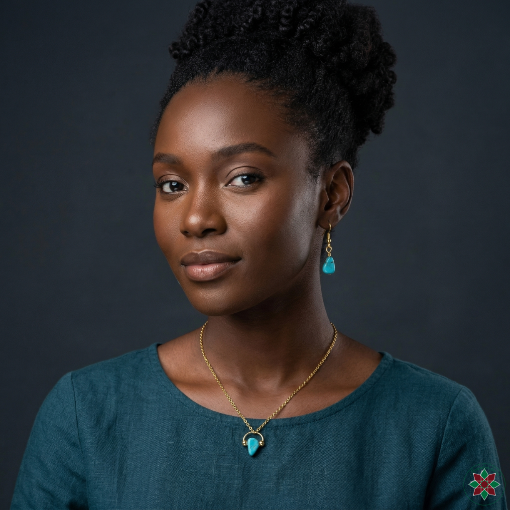 Crystal Jewellery Gift Set with Box & Message Card | Amethyst, Lapis, Turquoise, Tourmaline & More