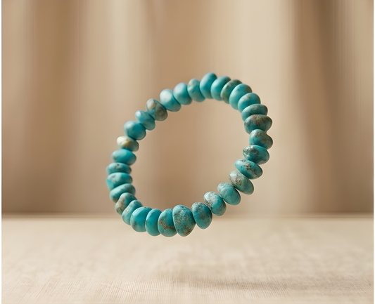 Turquoise Crystal Chip Bracelet | Protection, Communication & Ancient Wisdom