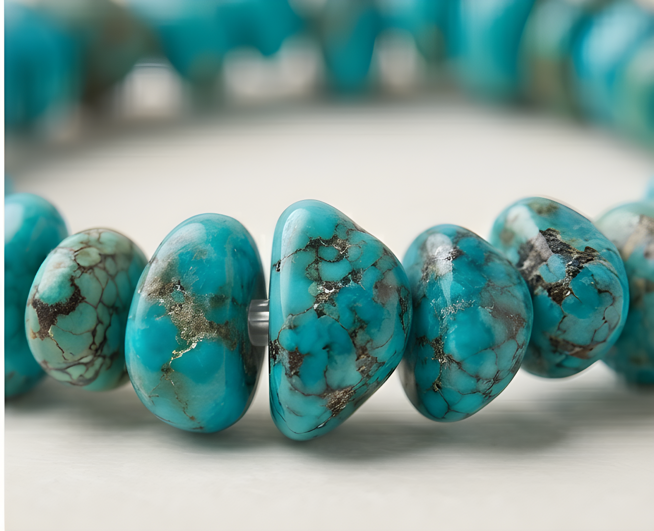 Turquoise Crystal Chip Bracelet | Protection, Communication & Ancient Wisdom