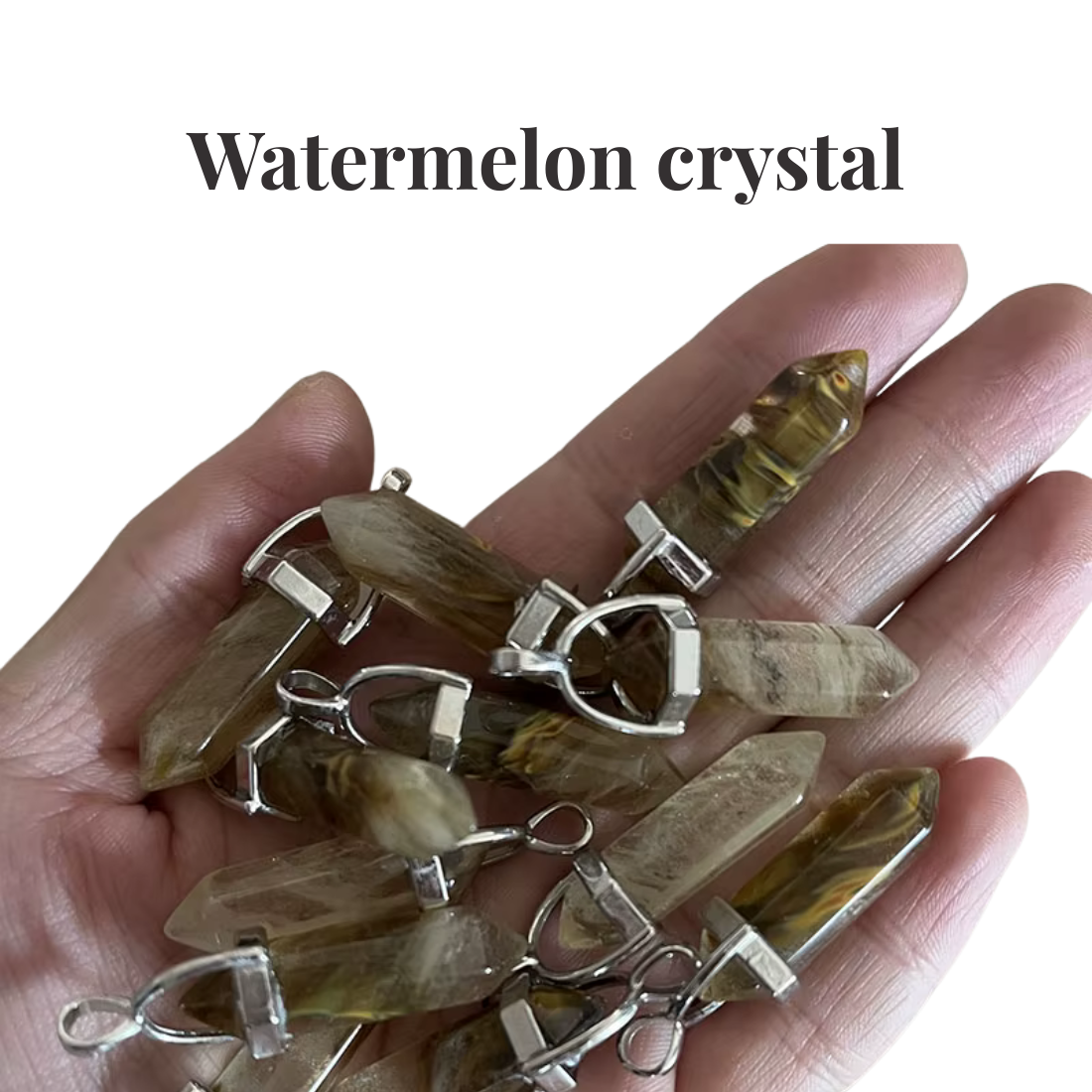 Natural Crystal Point Pendant | Healing Gemstone Tower Necklace | Choose Your Stone | Spiritual Jewellery UK
