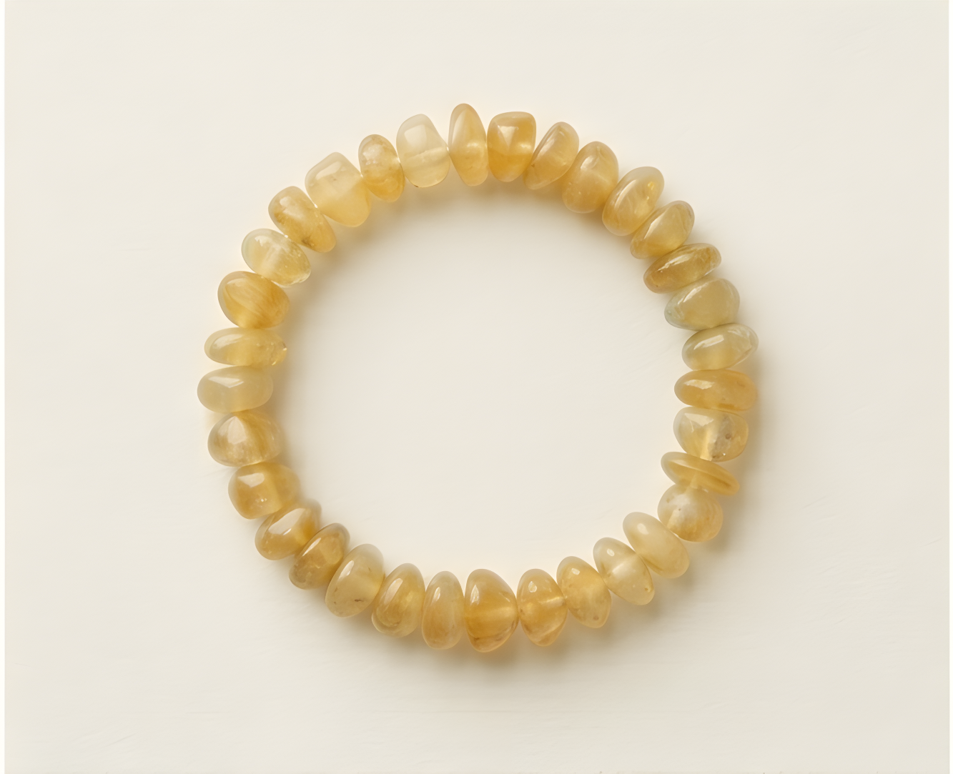 Yellow Aventurine Crystal Chip Bracelet | Confidence, Creativity & Solar Energy