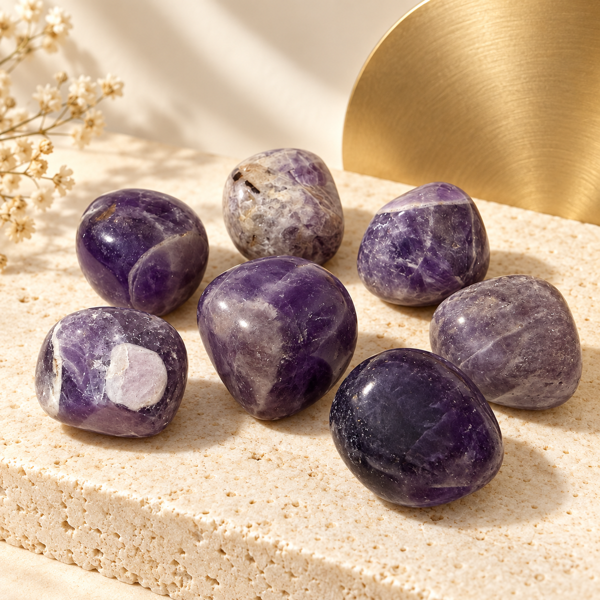 Amethyst Tumble Stone