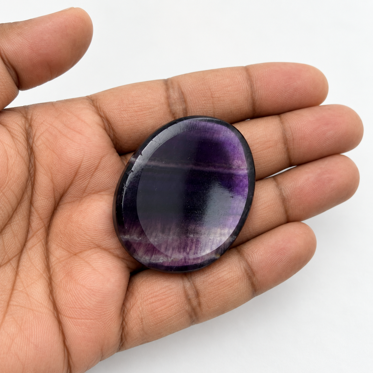 Amethyst Worry / Thumb Stone