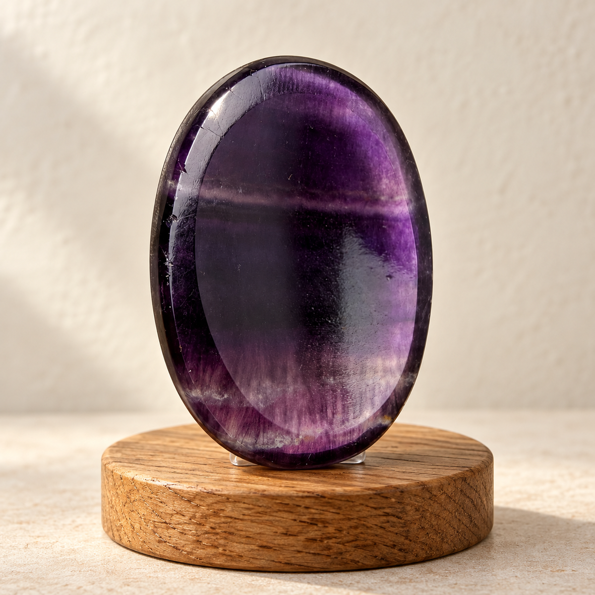 Amethyst Worry / Thumb Stone