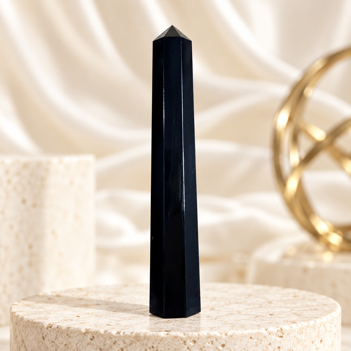 Black Obsidian Tower / Point