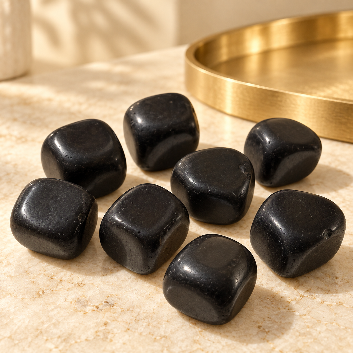 Black Obsidian Tumble Stone