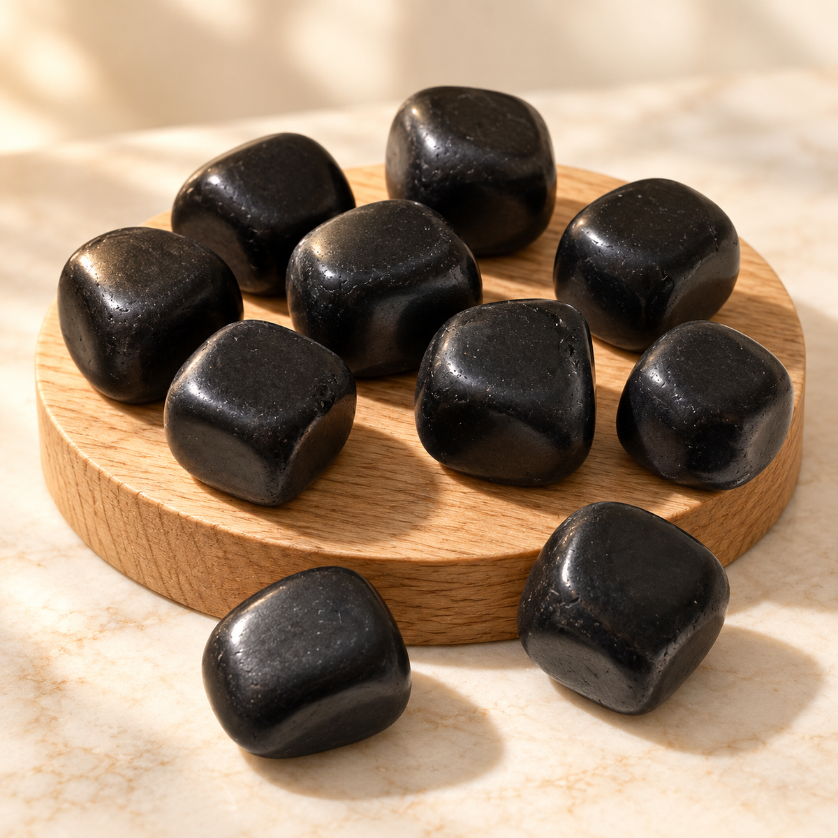 Black Obsidian Tumble Stone