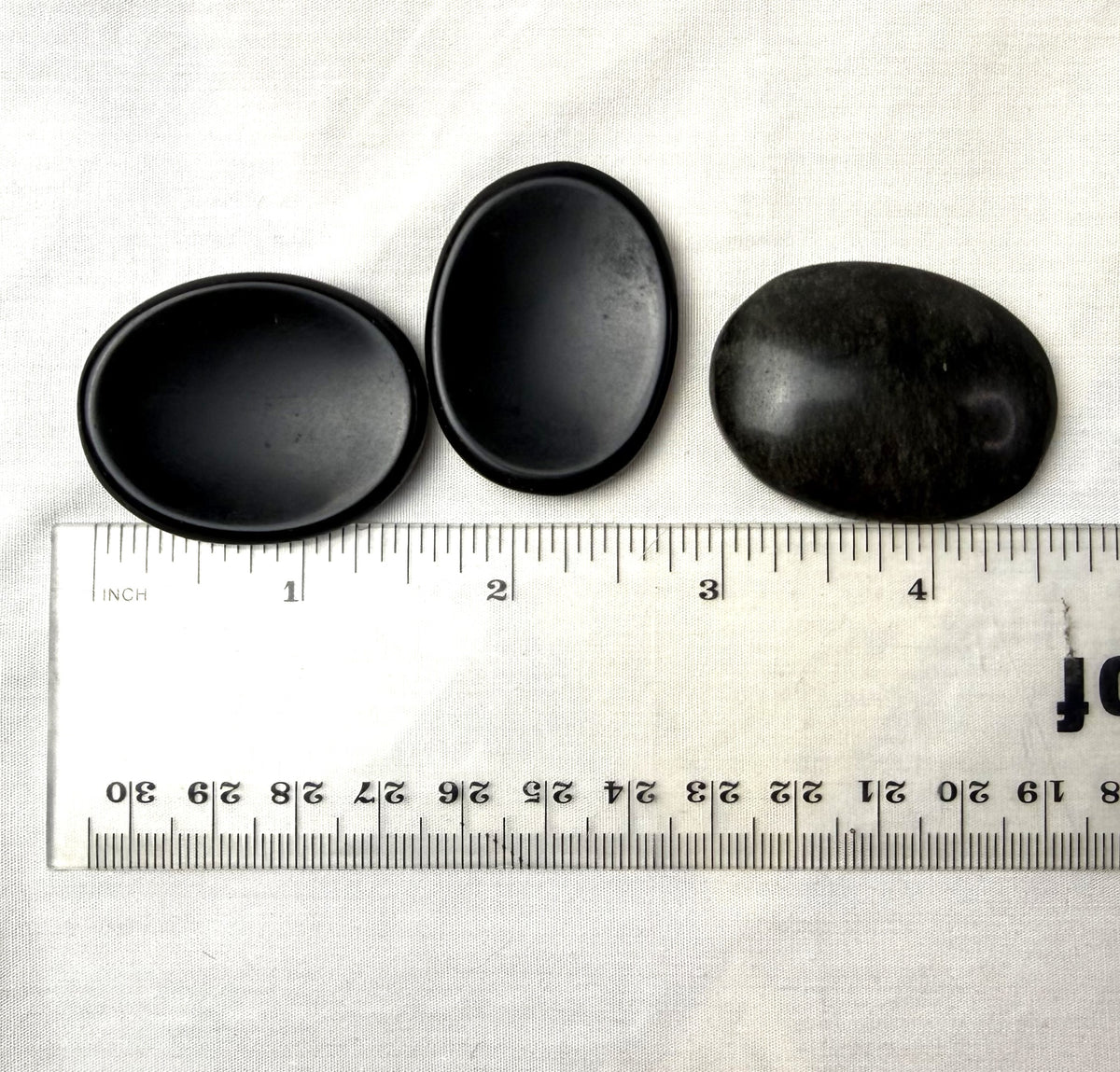 Black Obsidian Worry / Thumb Stone