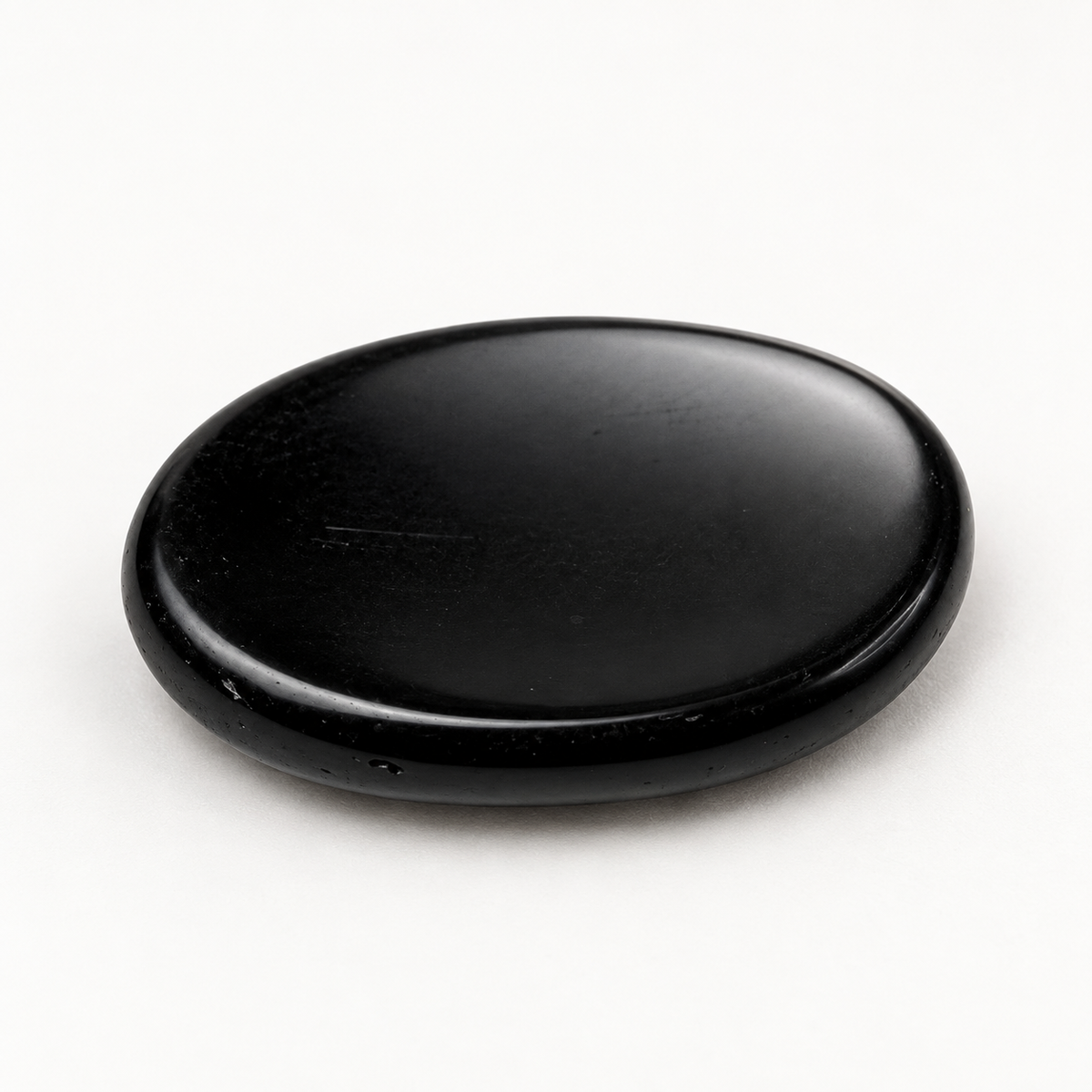 Black Obsidian Worry / Thumb Stone