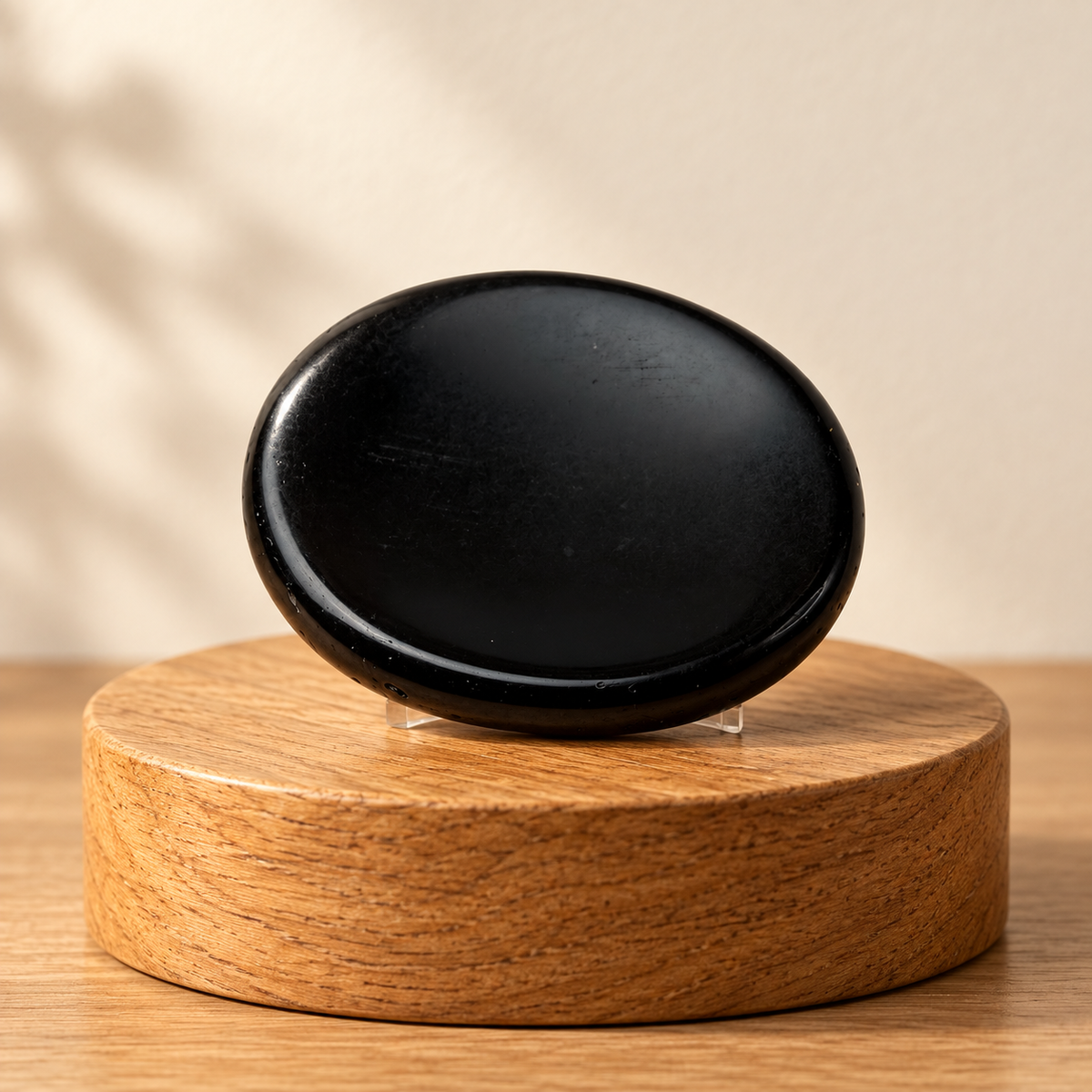 Black Obsidian Worry / Thumb Stone