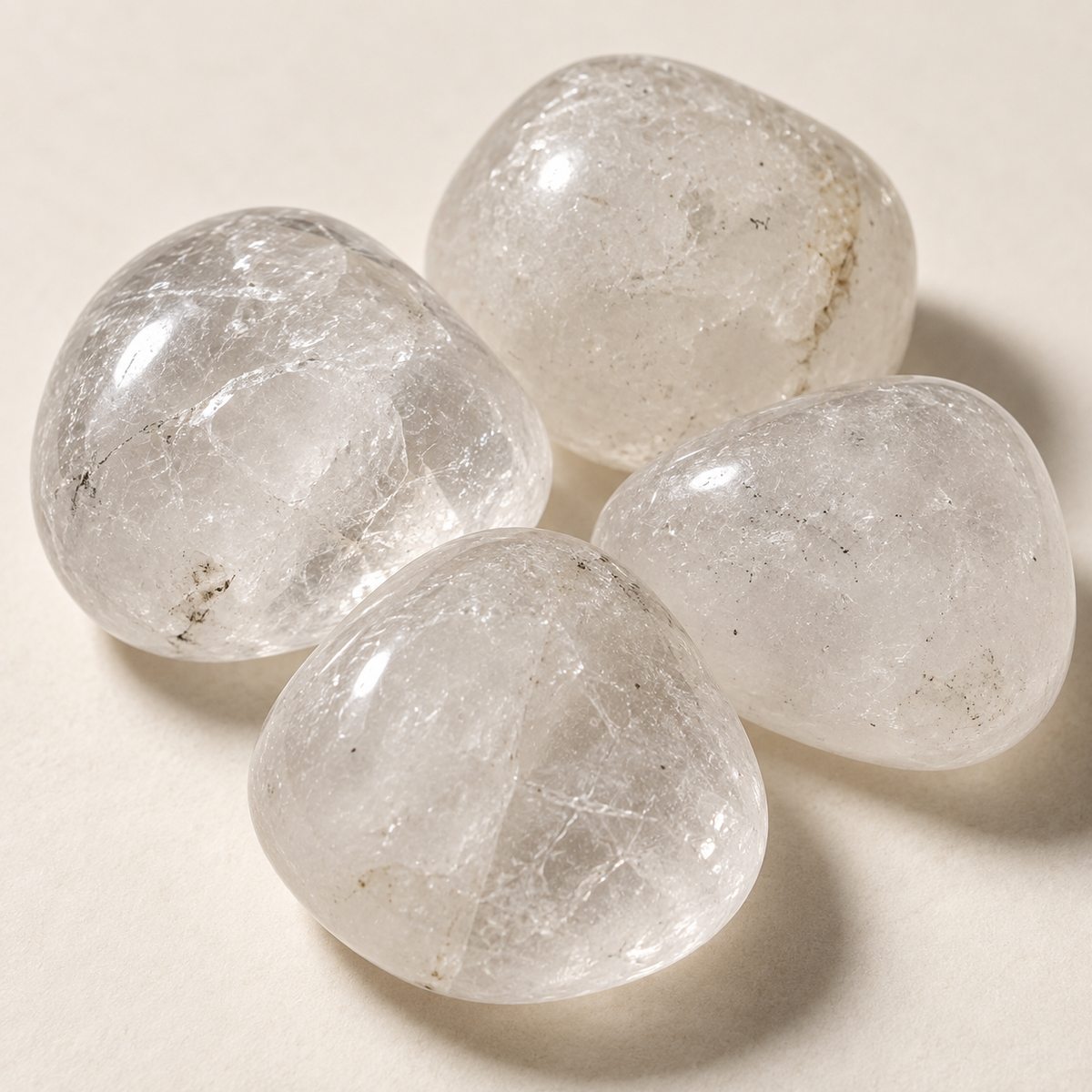 Clear Quartz Tumble Stone