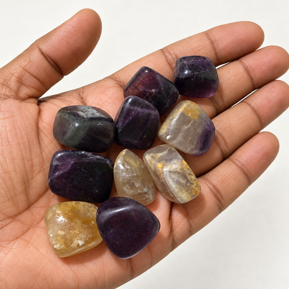 Fluorite Tumble Stone