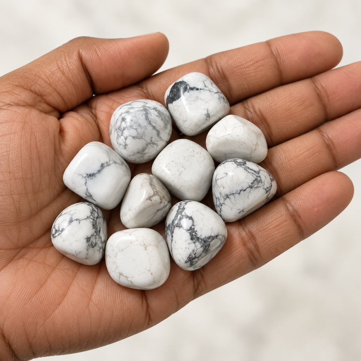 Howlite Tumble Stone