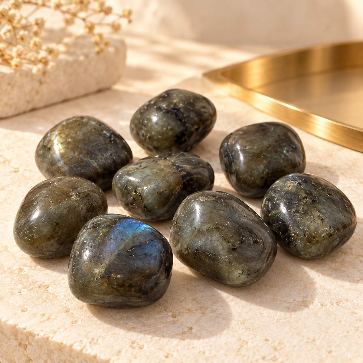 Labradorite Tumble Stone
