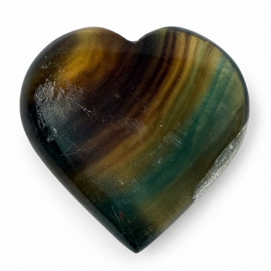 Fluorite Heart Carving