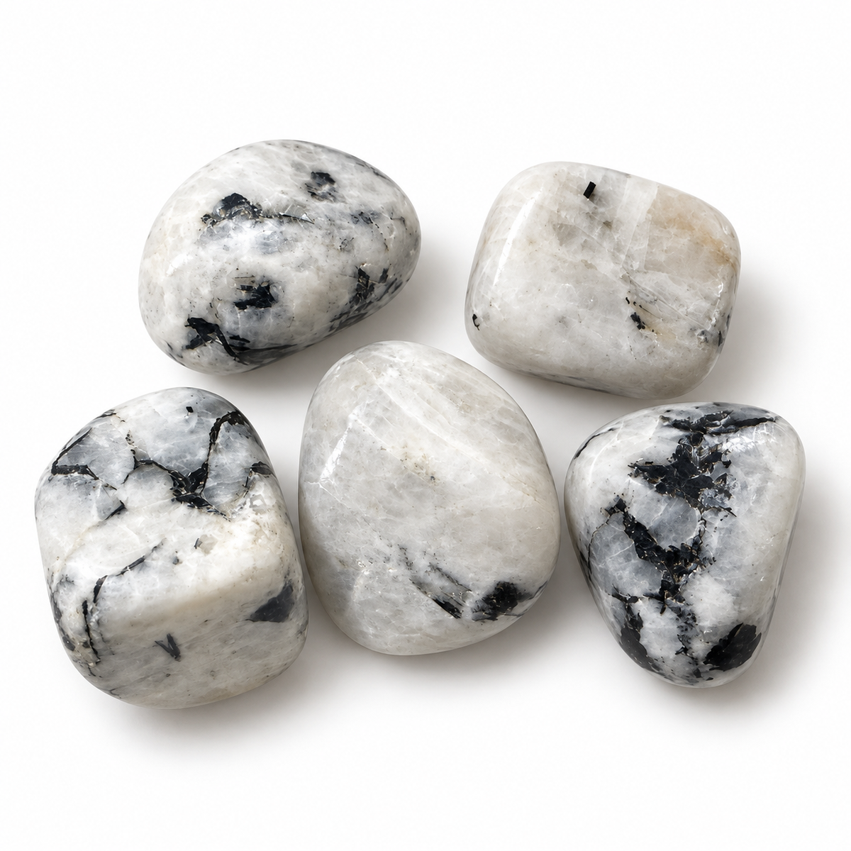 Rainbow Moonstone Tumble Stone
