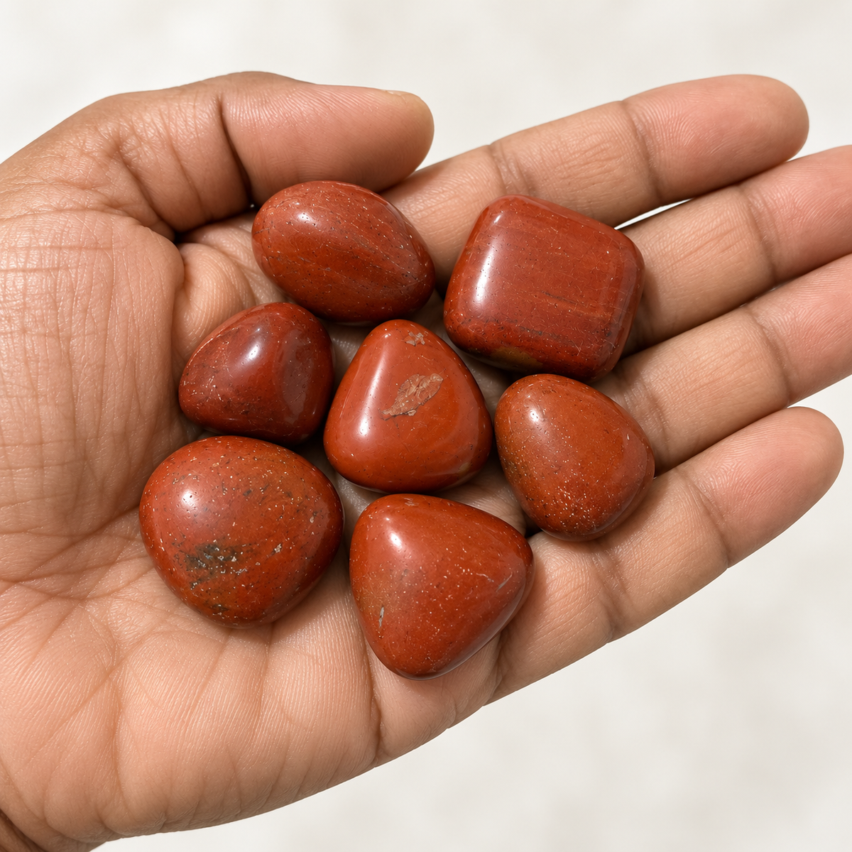 Red Jasper Tumble Stone